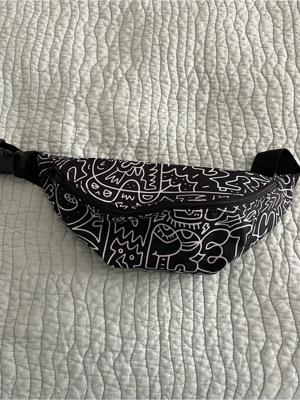 Black “Pretty” Women’s (small/medium) Waist Bag